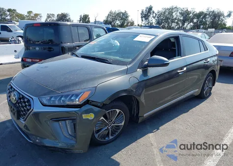 2022 Hyundai Ioniq Plug-In Hybrid Limited from USA, damaged, VIN KMHCX5LD2NU268113